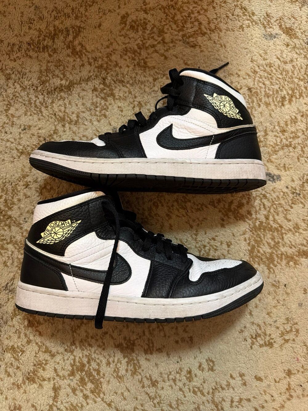 Air Jordan 1 Mid “Split Black White Homage Women's Size 11